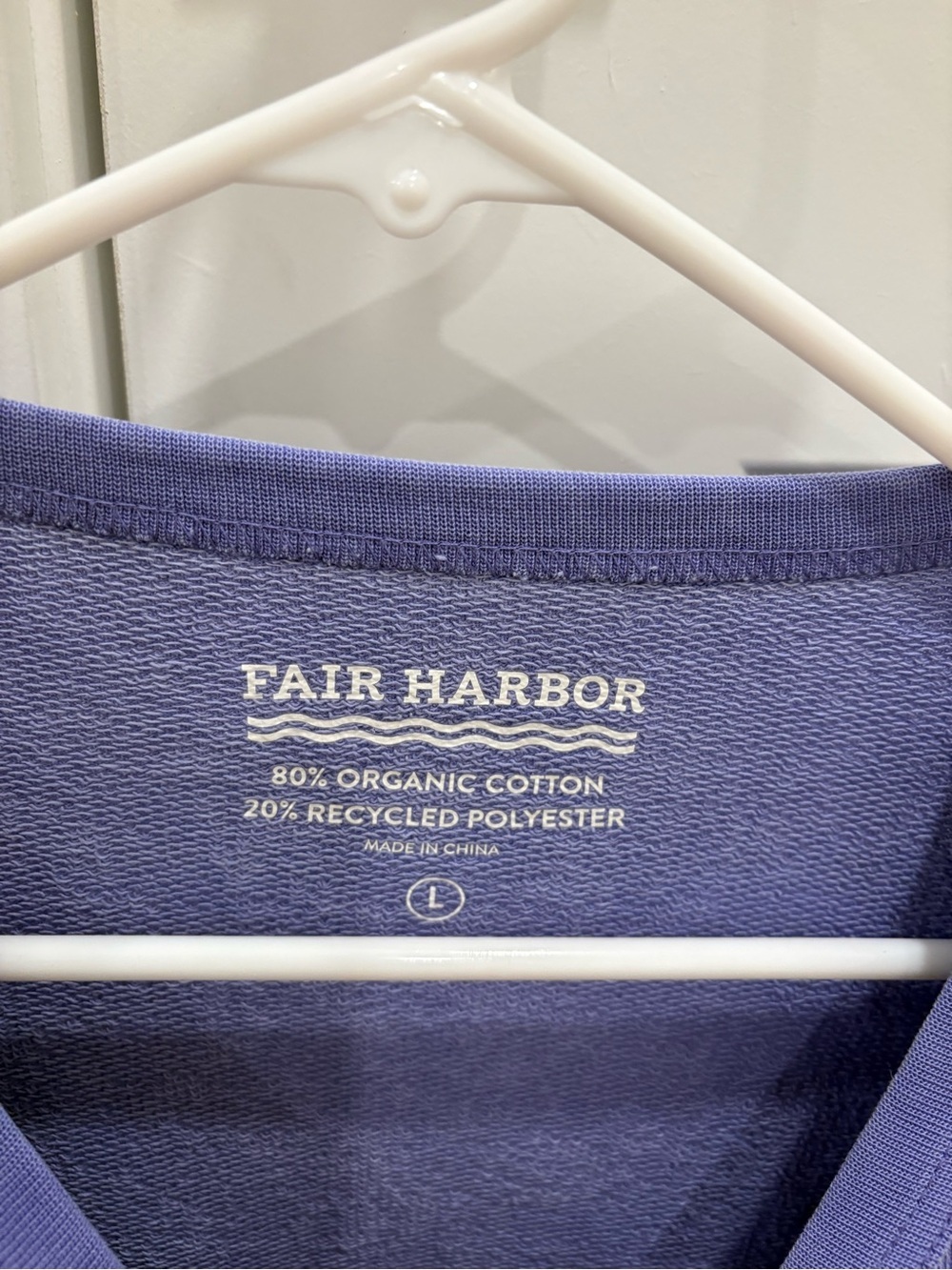 Men’s Fair Harbor Salatire Crewneck Size Large - Picture 6 of 9